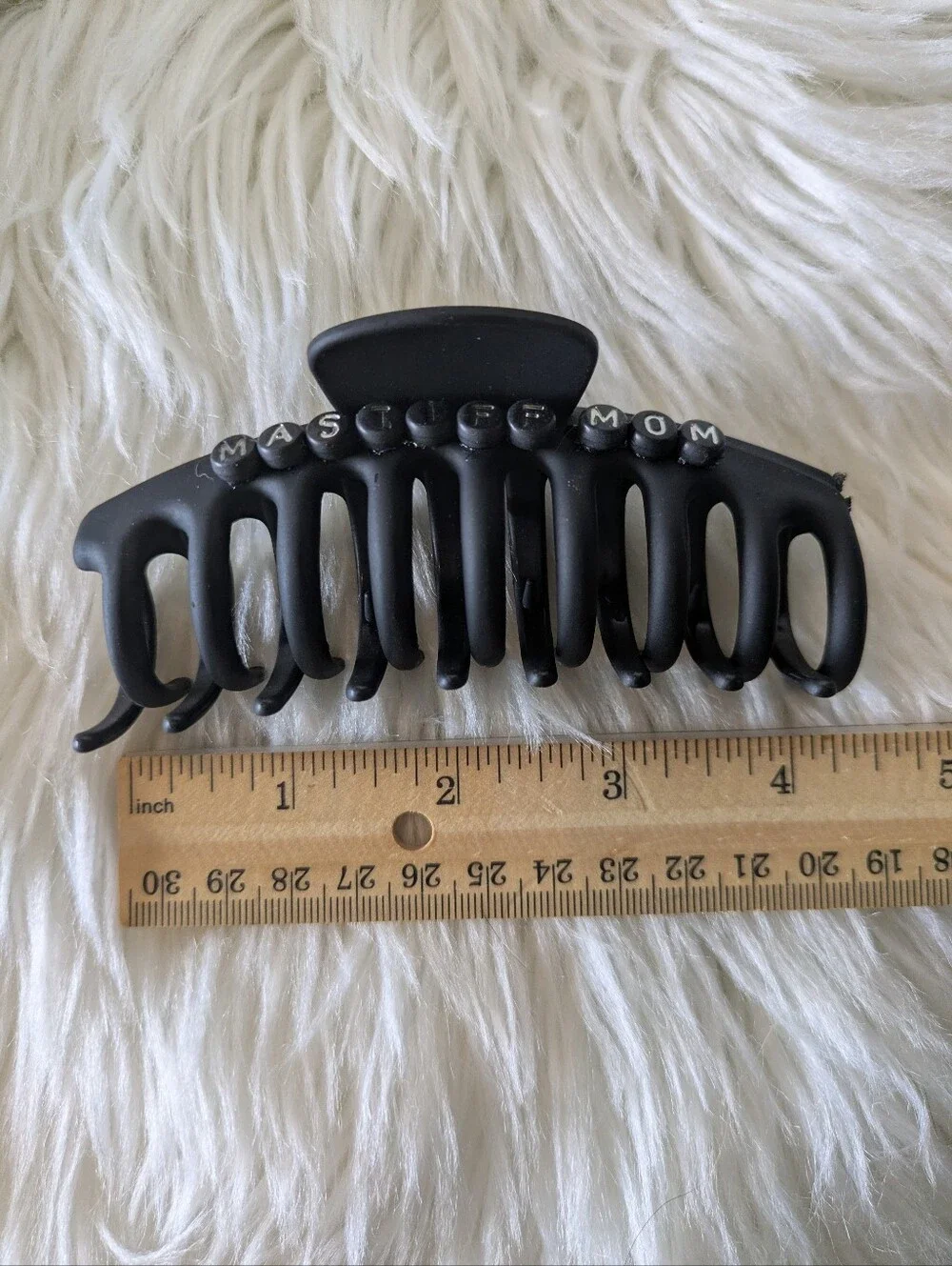 Mastiff Mom Dog Mom Hair Clip Claw Style Handcrafted | NWT